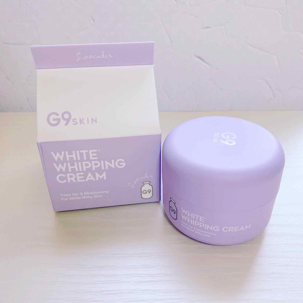 WHITE WHIPPING CREAM(ウユクリーム)/G9SKIN/化粧下地を使ったクチコミ(1枚目)