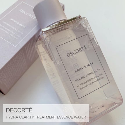 イドラクラリティ 薬用 トリートメント エッセンス ウォーター/DECORTÉ/化粧水を使ったクチコミ(1枚目)