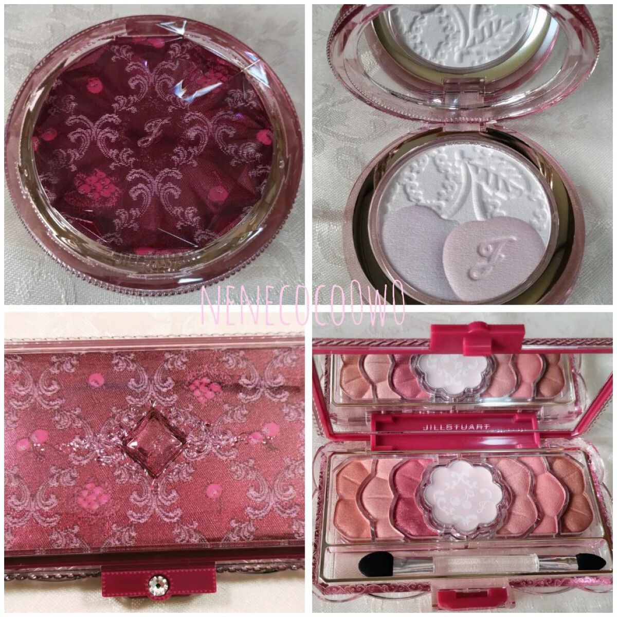 ジルスチュアート ミッドナイトチェリー コレクション ポーチ/JILL STUART/メイクアップキットを使ったクチコミ（3枚目）