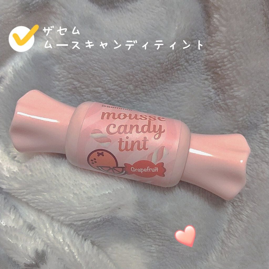 ムース キャンディー ティント/the SAEM/リップティントを使ったクチコミ(1枚目)