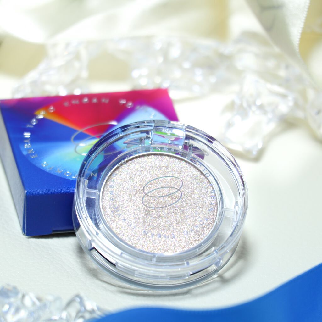 マルチグリッターカラー/ENBAN TOKYO/単色アイシャドウを使ったクチコミ（3枚目）