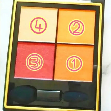 リアルクローズシャドウ/excel/アイシャドウパレットを使ったクチコミ(4枚目)