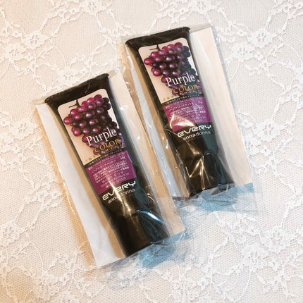 エブリ カラートリートメント パープル/アンナドンナ/ヘアカラーを使ったクチコミ(1枚目)