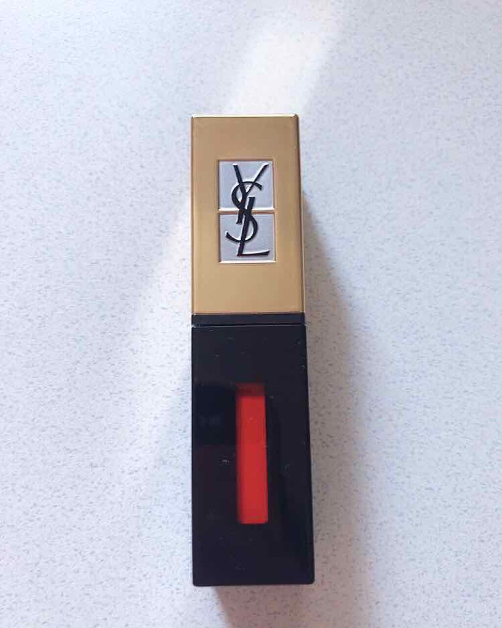 ルージュ ピュールクチュール ヴェルニ ヴィニルクリーム/YVES SAINT LAURENT BEAUTE/口紅を使ったクチコミ(1枚目)