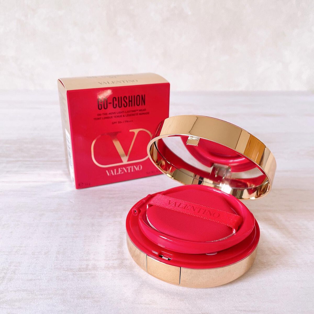 GO クッション/ヴァレンティノ ビューティ/クッションファンデーションを使ったクチコミ(2枚目)