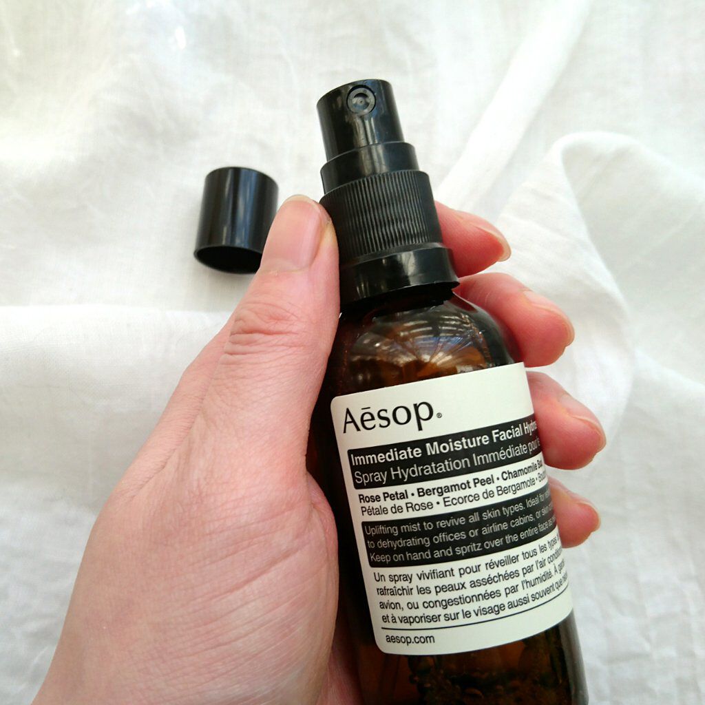 イミディエイト モイスチャー フェイシャル イドロソール/Aesop/フェイスオイルを使ったクチコミ(2枚目)