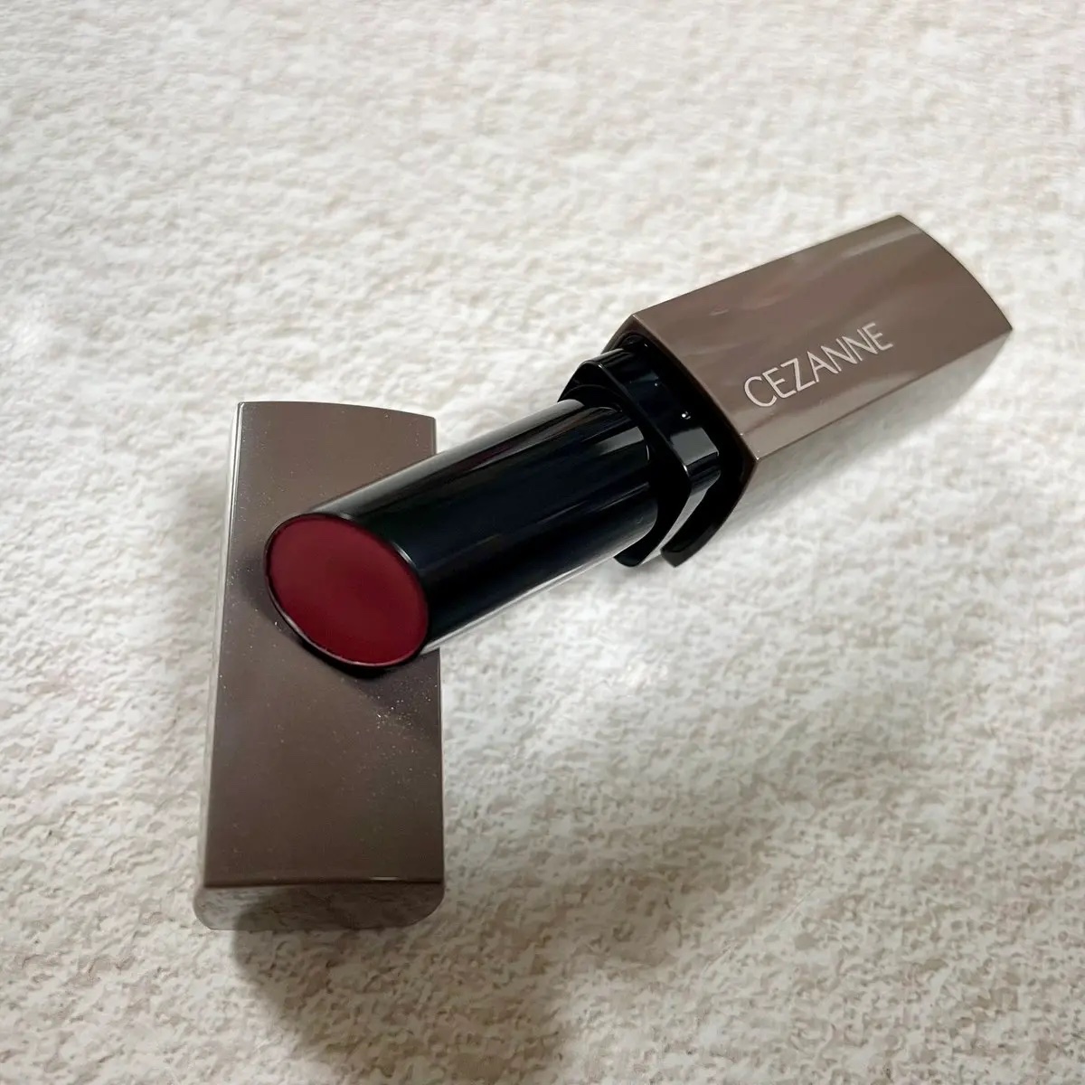 リップカラーシールド/CEZANNE/口紅を使ったクチコミ（2枚目）