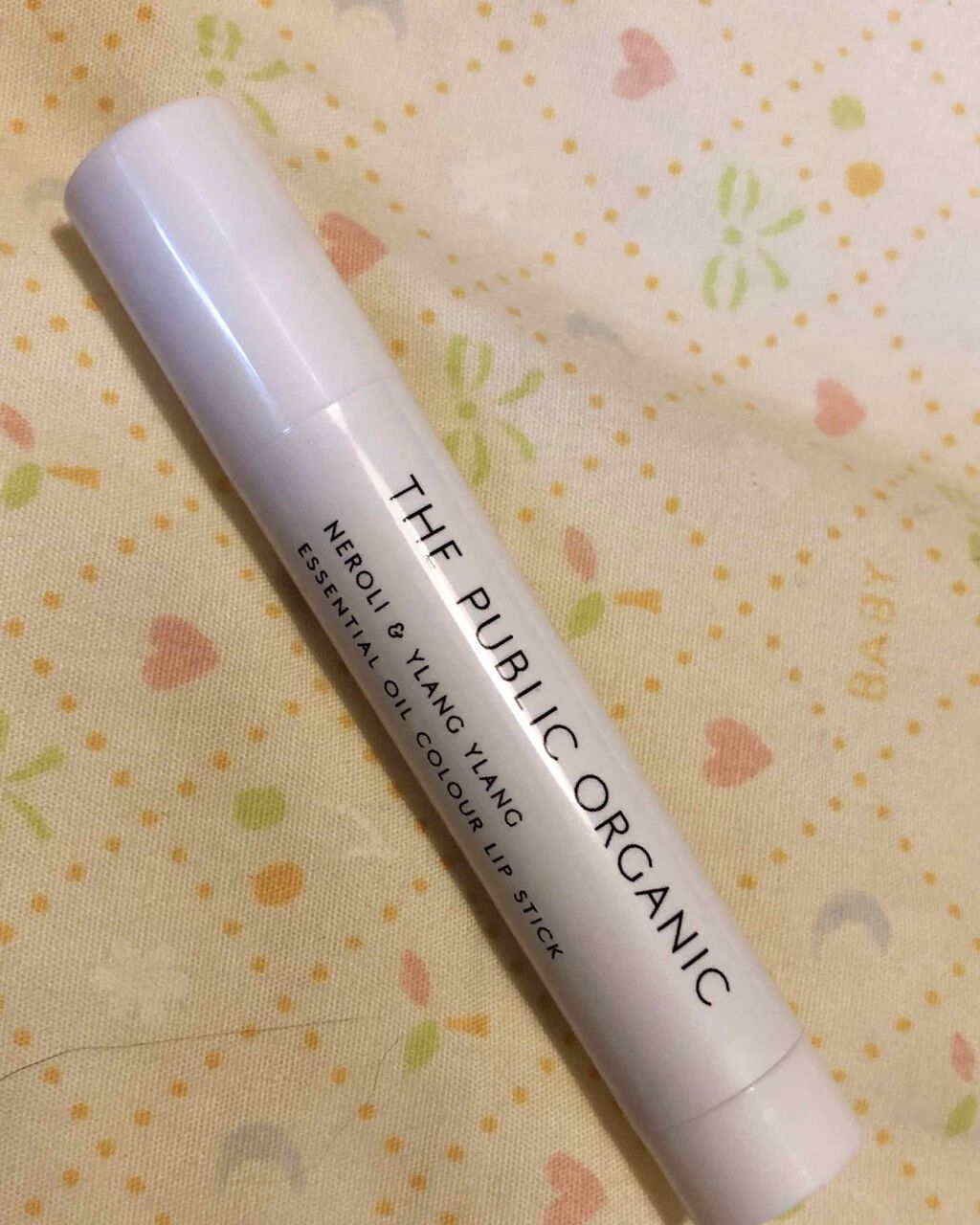 オーガニック認証 精油カラーリップスティック/THE PUBLIC ORGANIC/口紅を使ったクチコミ（2枚目）