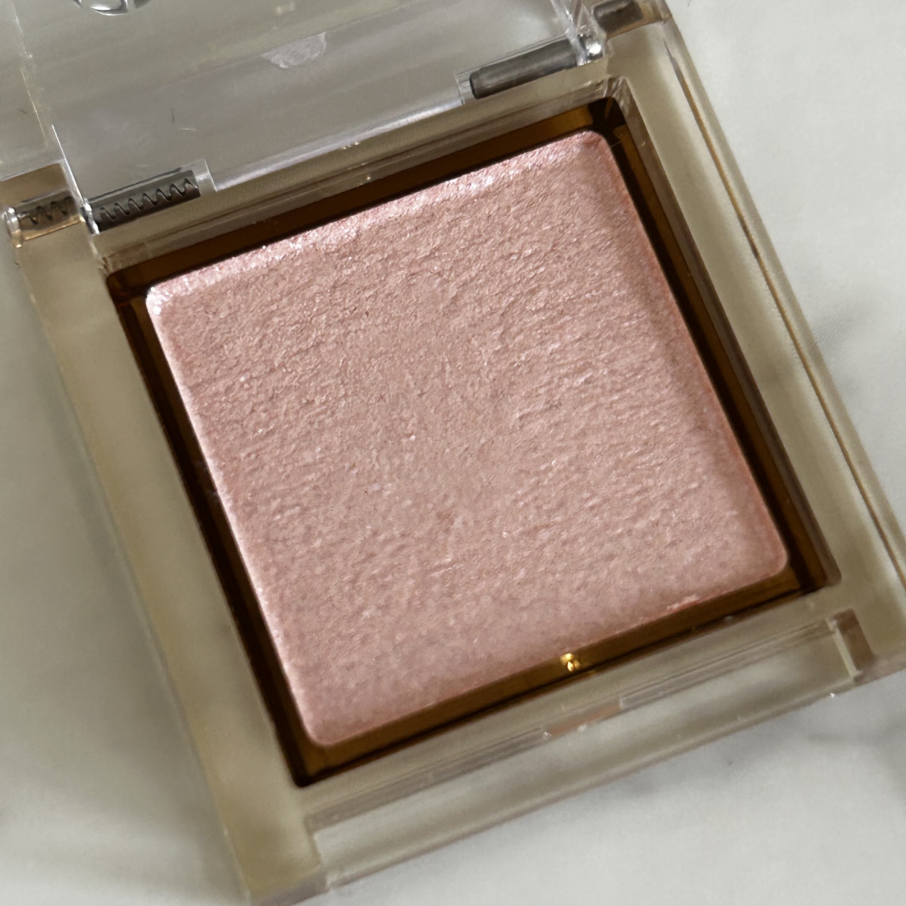 アイプランナー D07 ピーチホリック(限定)/excel/単色アイシャドウを使ったクチコミ（3枚目）