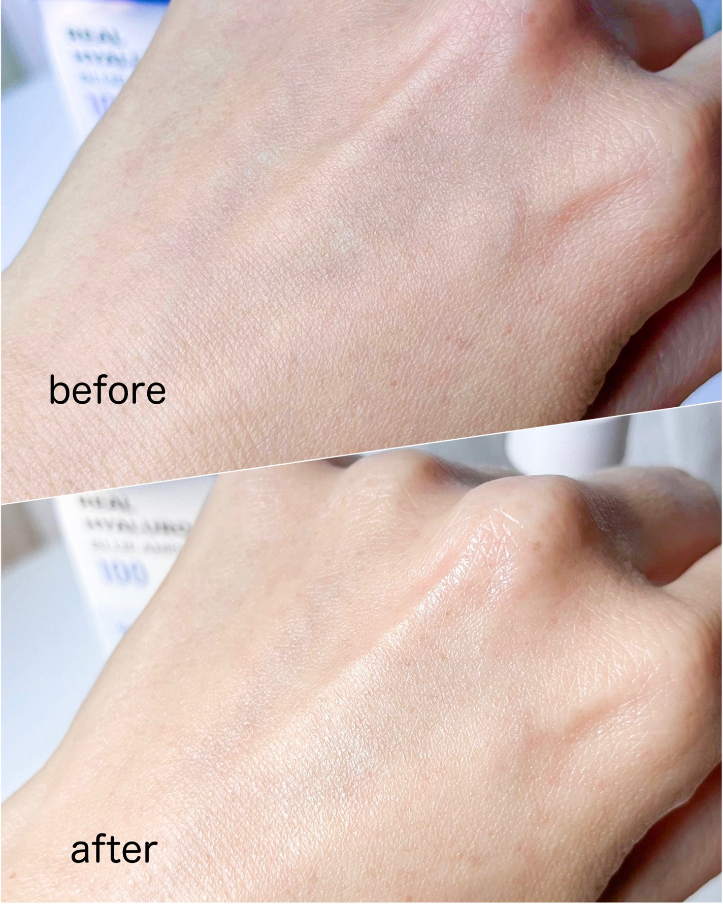 リアルヒアルロニックブルーアンプル 100/Wellage/美容液を使ったクチコミ(5枚目)