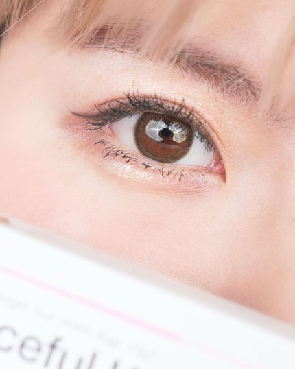 Peaceful Kristen/Hapa kristin/カラーコンタクトレンズを使ったクチコミ(6枚目)