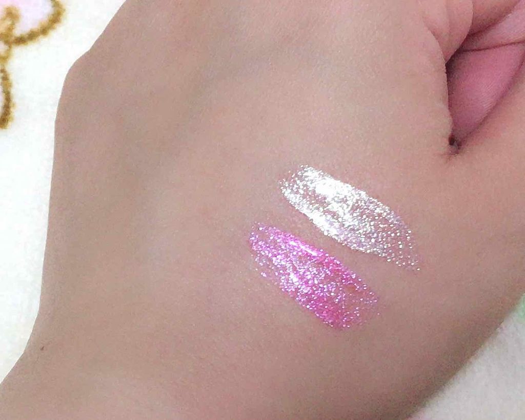 ジェムグリッターグロス/Witch's Pouch/リップグロスを使ったクチコミ(3枚目)