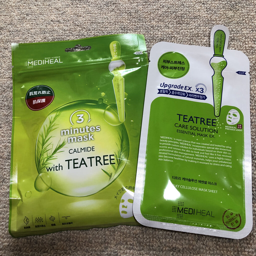 ティーツリーケア ソリューション エッセンシャルマスクEX/MEDIHEAL/シートマスク・パックを使ったクチコミ（1枚目）