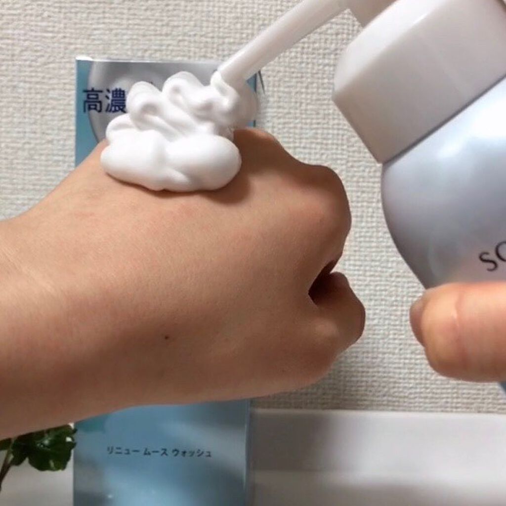 ソフィーナ iP リニュー ムース ウォッシュ/SOFINA iP/泡洗顔を使ったクチコミ(6枚目)