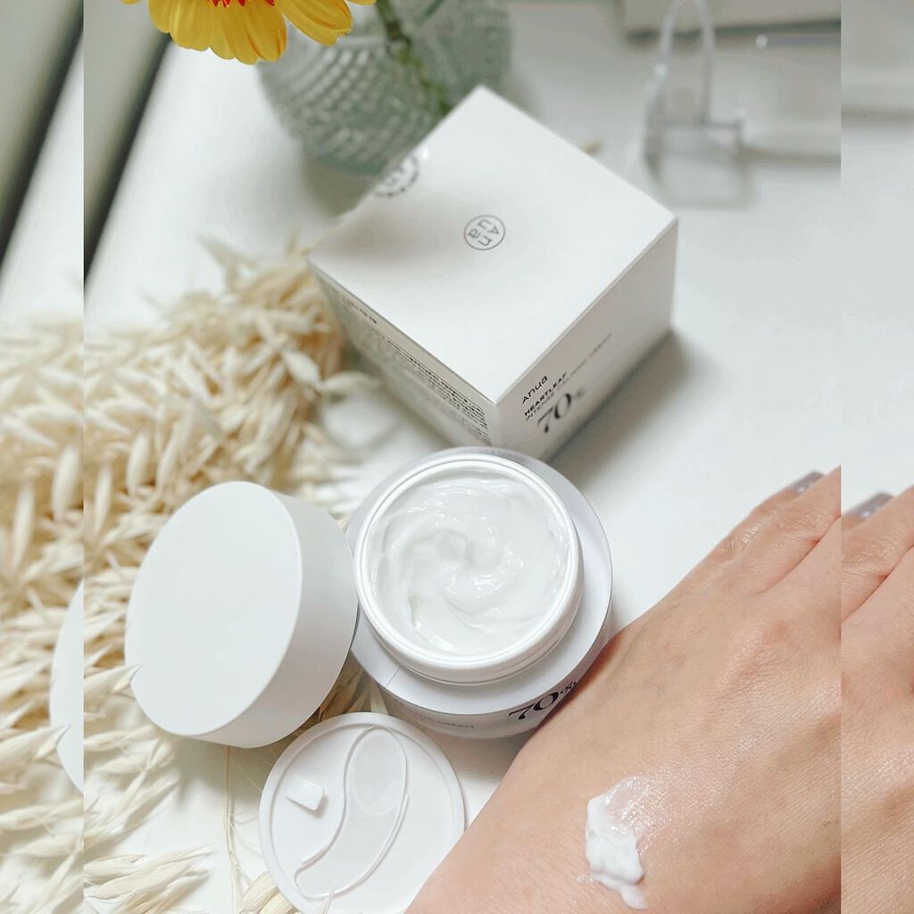 ドクダミ 70 インテンスカーミングクリーム/Anua/フェイスクリームを使ったクチコミ(4枚目)