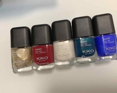 SMART FAST DRY NAIL LAQUER/KIKO/マニキュアを使ったクチコミ（1枚目）