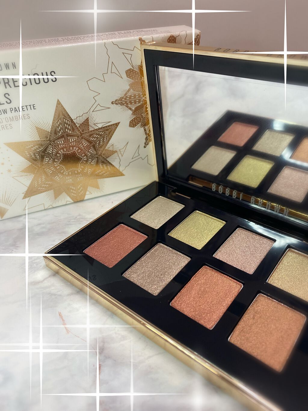 リュクス プレシャス メタルズ アイシャドウ パレット/BOBBI BROWN/アイシャドウパレットを使ったクチコミ（1枚目）