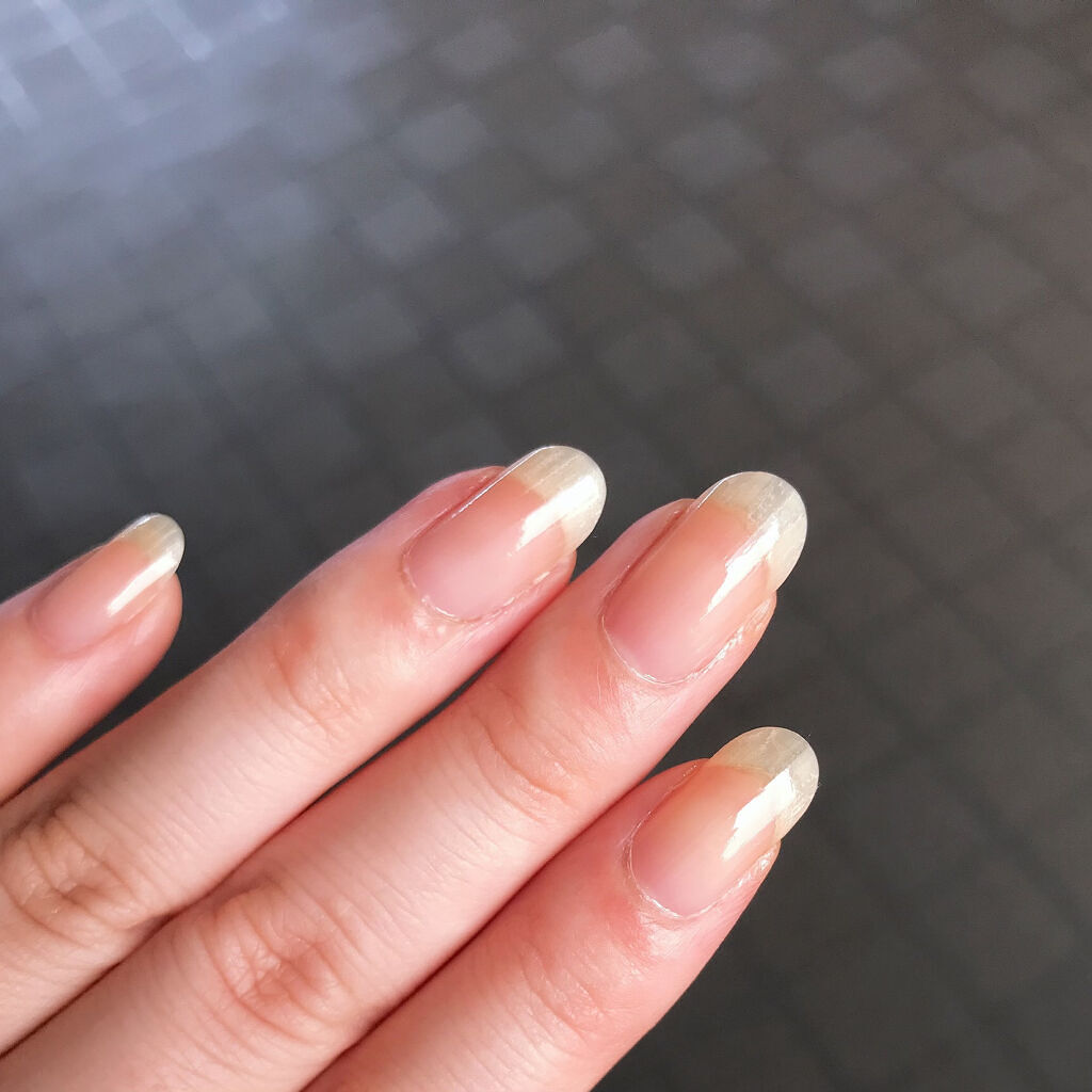 ウォータリーネイルジェル クイックグロス		/D-UP/オールインワンネイルを使ったクチコミ（2枚目）