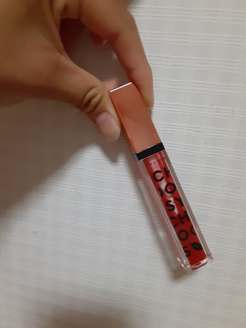 プランプカラーリップ/CHOOSY/リップグロスを使ったクチコミ（1枚目）