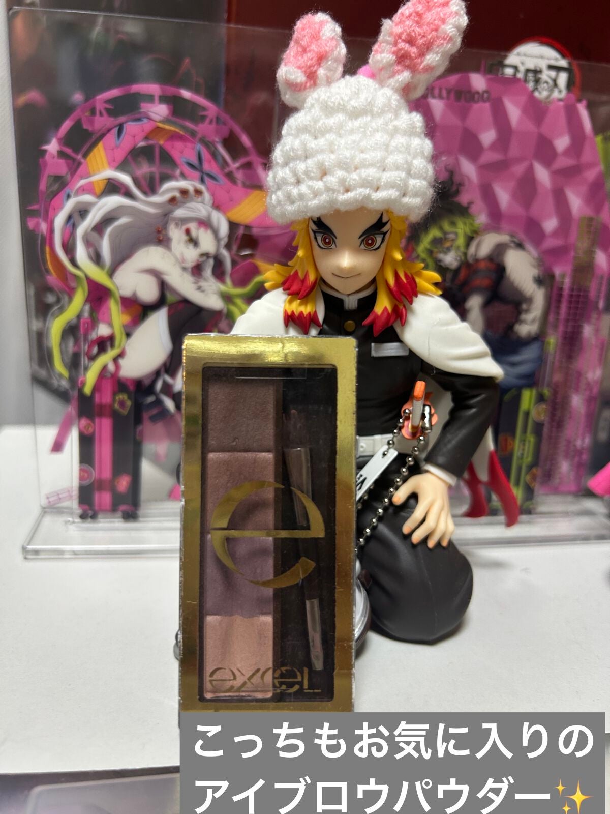 スタイリング パウダーアイブロウ/excel/パウダーアイブロウを使ったクチコミ(4枚目)