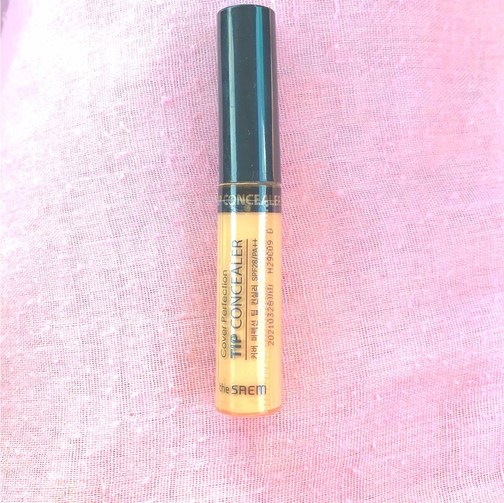 カバーパーフェクション チップコンシーラー/the SAEM/リキッドコンシーラーを使ったクチコミ(1枚目)