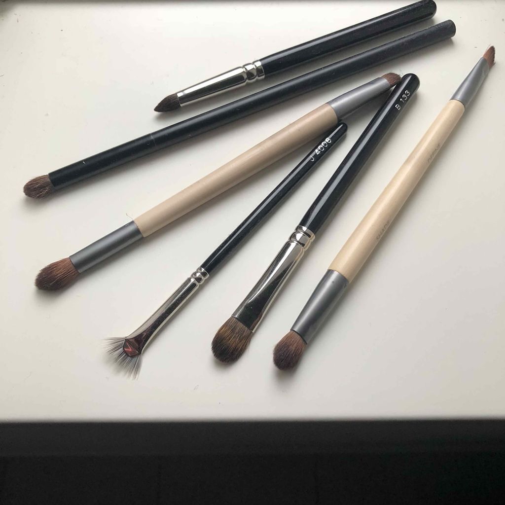 J4006 マスカラ 扇段/白鳳堂/メイクブラシを使ったクチコミ(1枚目)