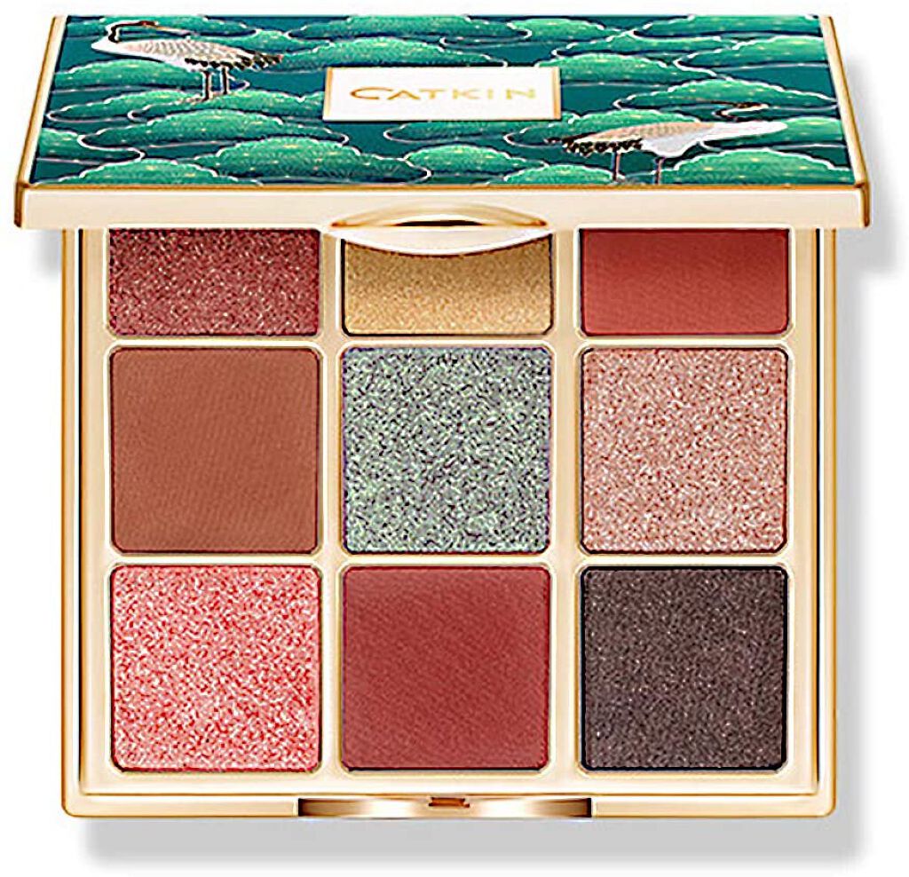 長相思シリーズ 9色アイシャドウパレット C01 春の華