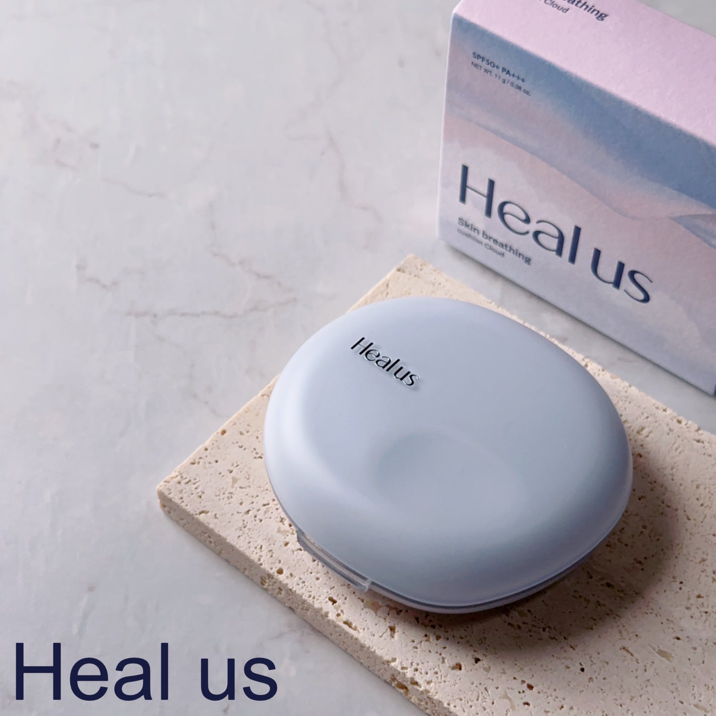 Skin breathing cushion Cloud/Healus/クッションファンデーションを使ったクチコミ(1枚目)