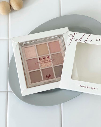 KEYBO FALL IN LOVE SHADOW PALETTE/keybo/アイシャドウパレットを使ったクチコミ(2枚目)