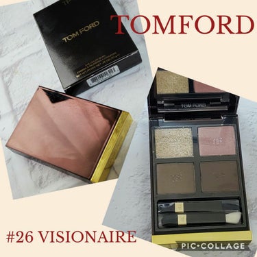 アイ カラー クォード/TOM FORD BEAUTY/アイシャドウパレットを使ったクチコミ（1枚目）