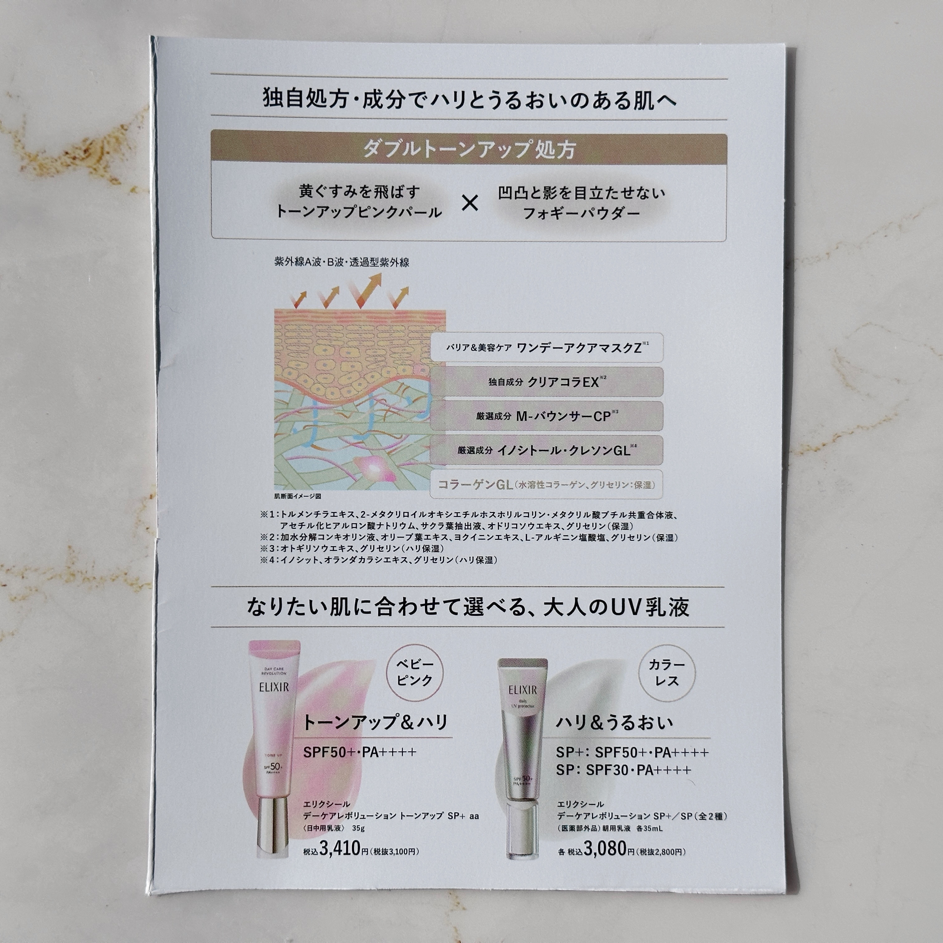 エリクシール シュペリエル デーケアレボリューション SP+/エリクシール/乳液を使ったクチコミ（2枚目）