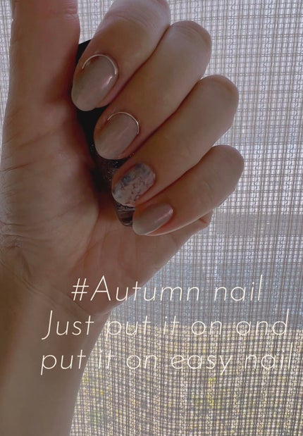 しずくネイルシール/キャンドゥ/ネイルシールを使ったクチコミ(2枚目)