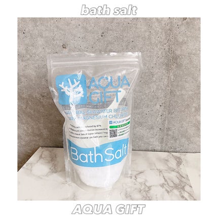 Bath Salt/AQUA GIFT/無機塩系入浴剤を使ったクチコミ(1枚目)