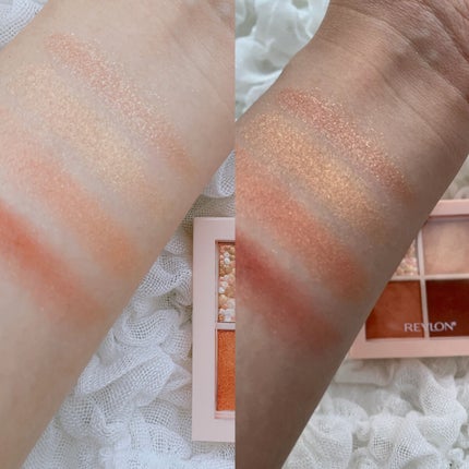 レブロン ダズル アイシャドウ クアッド/REVLON/アイシャドウパレットを使ったクチコミ(3枚目)