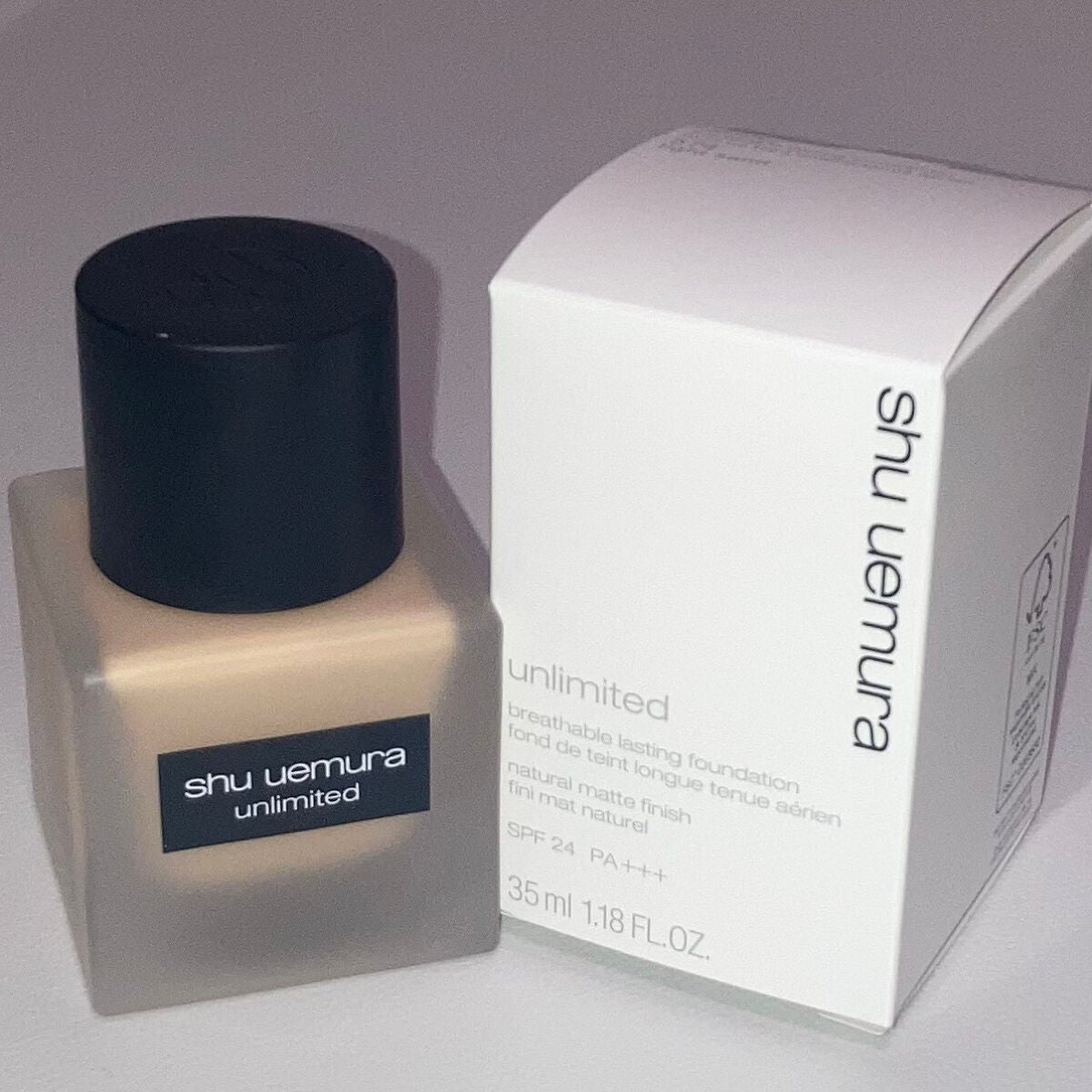 (旧)アンリミテッド ラスティング フルイド/shu uemura/リキッドファンデーションを使ったクチコミ(1枚目)