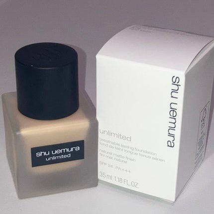 (旧)アンリミテッド ラスティング フルイド/shu uemura/リキッドファンデーションを使ったクチコミ(1枚目)