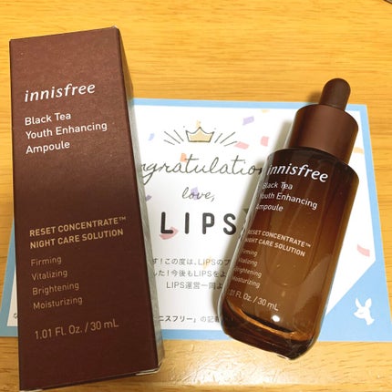 ブラックティー ユース セラム/innisfree/美容液を使ったクチコミ(1枚目)