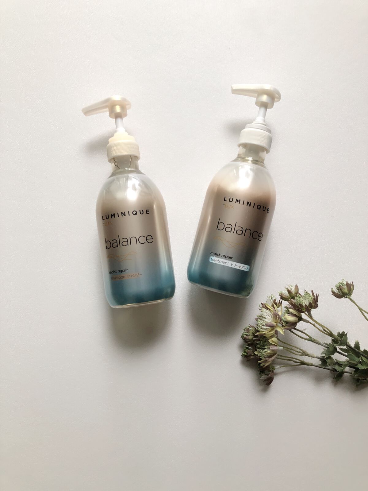 ルミニーク バランス モイストリペア シャンプー/トリートメント/LUX/市販シャンプーを使ったクチコミ(1枚目)