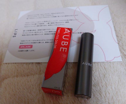 タイムレスカラーリップ/オーブ/口紅を使ったクチコミ(1枚目)