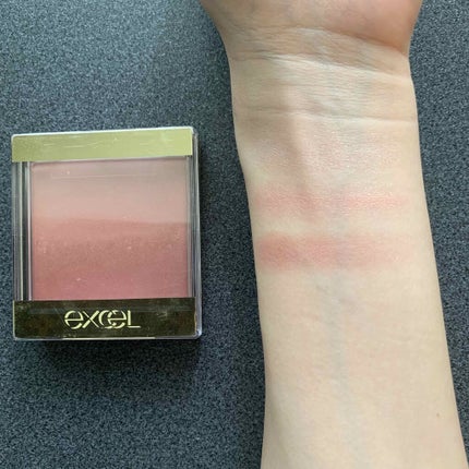 オーラティック ブラッシュ/excel/パウダーチークを使ったクチコミ(1枚目)