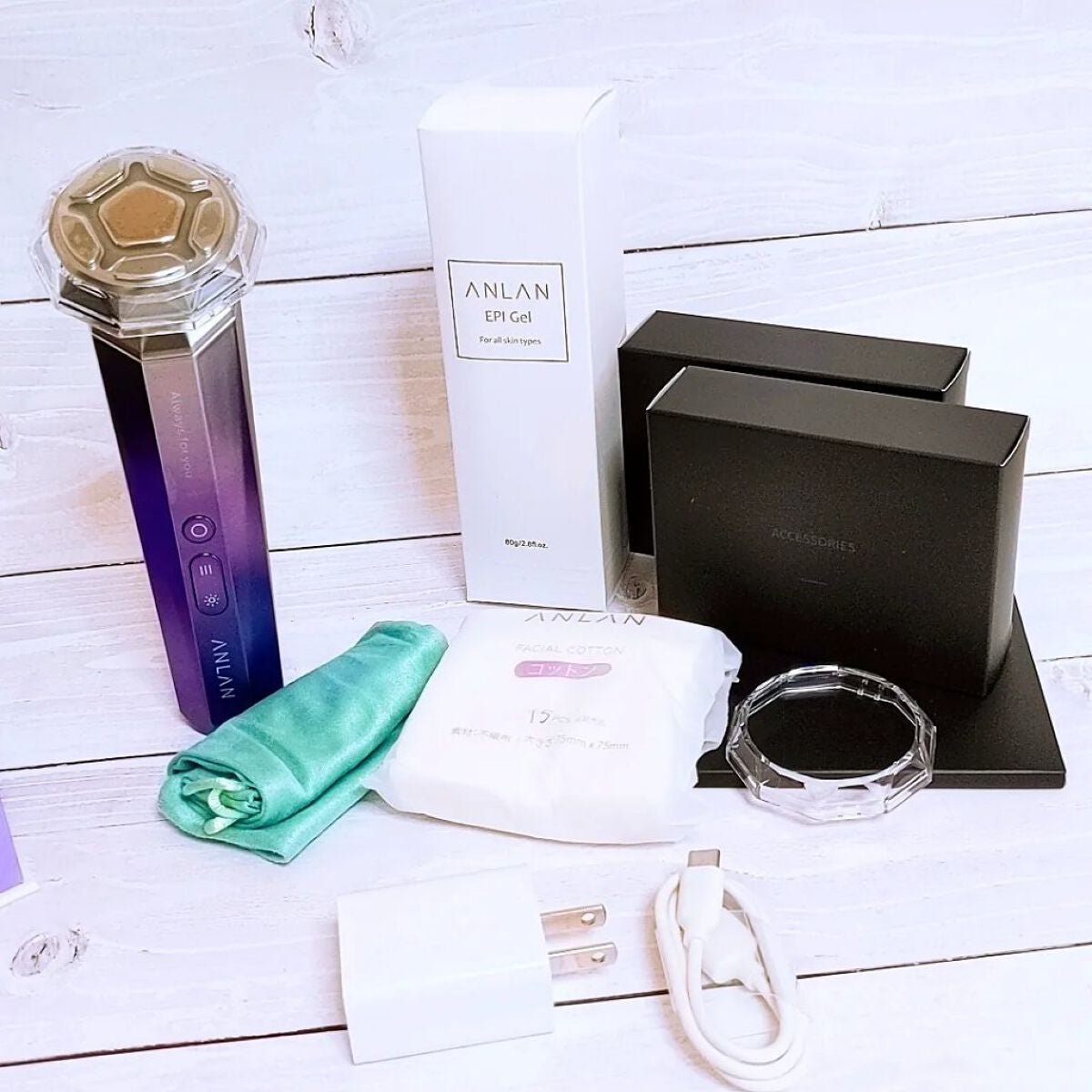 RF温冷美顔器/ANLAN/美顔器・マッサージを使ったクチコミ(4枚目)