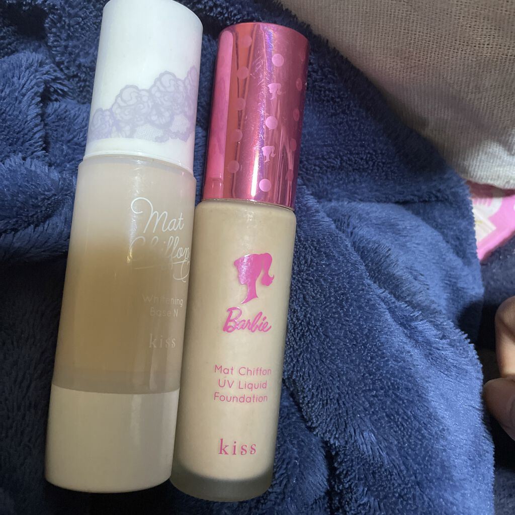 マットシフォン UVリキッドファンデ/KiSS/リキッドファンデーションを使ったクチコミ（1枚目）