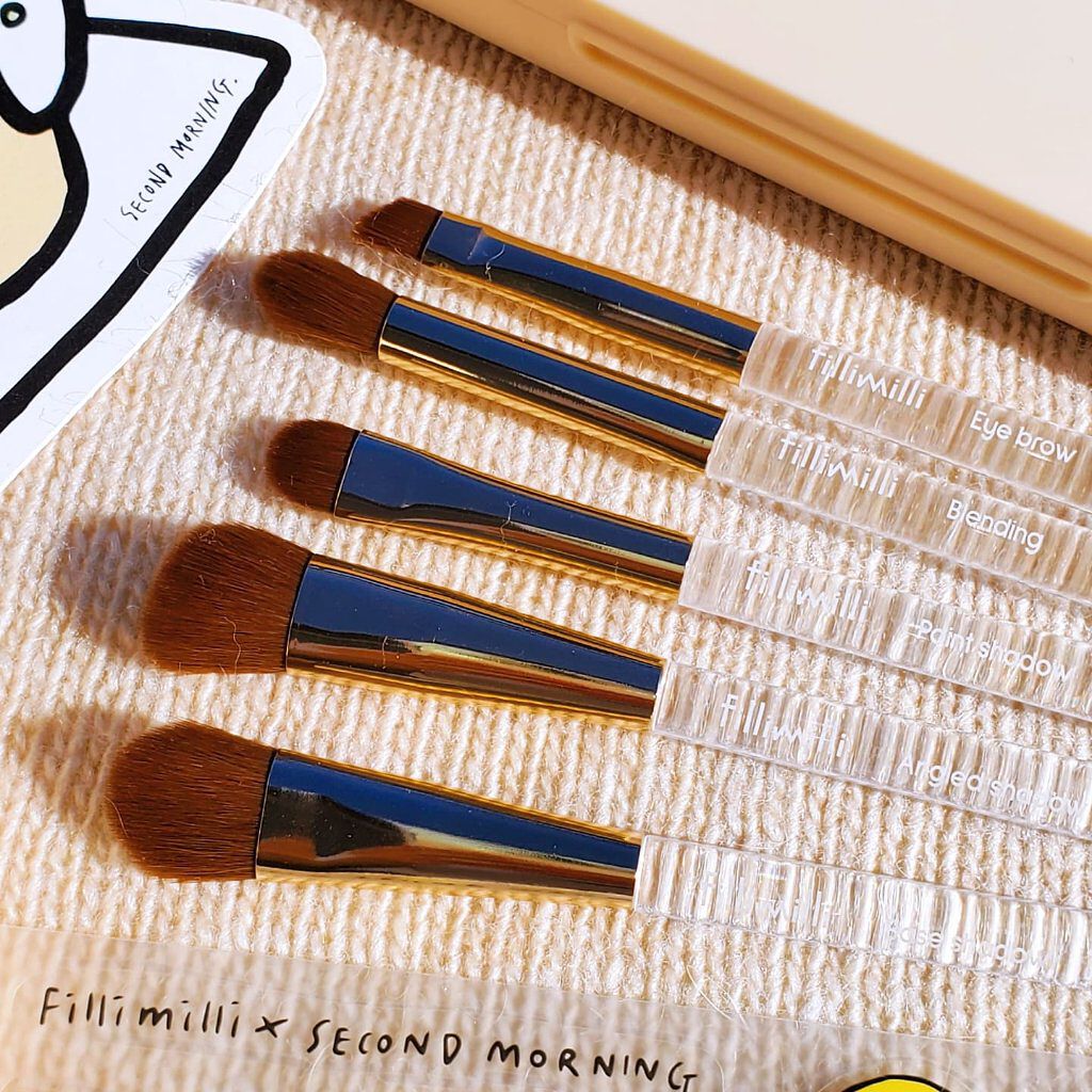 fillimilli アイメイクブラシセット/fillimilli/メイクブラシを使ったクチコミ（3枚目）