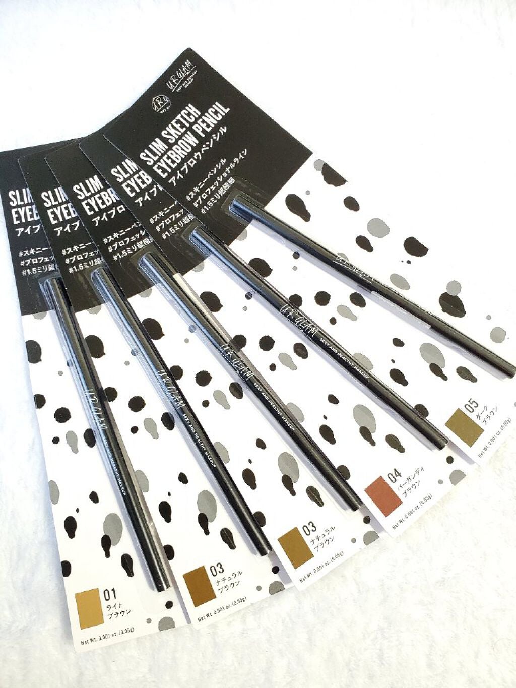 スリムスケッチアイブロウペンシル/U R GLAM/アイブロウペンシルを使ったクチコミ(1枚目)