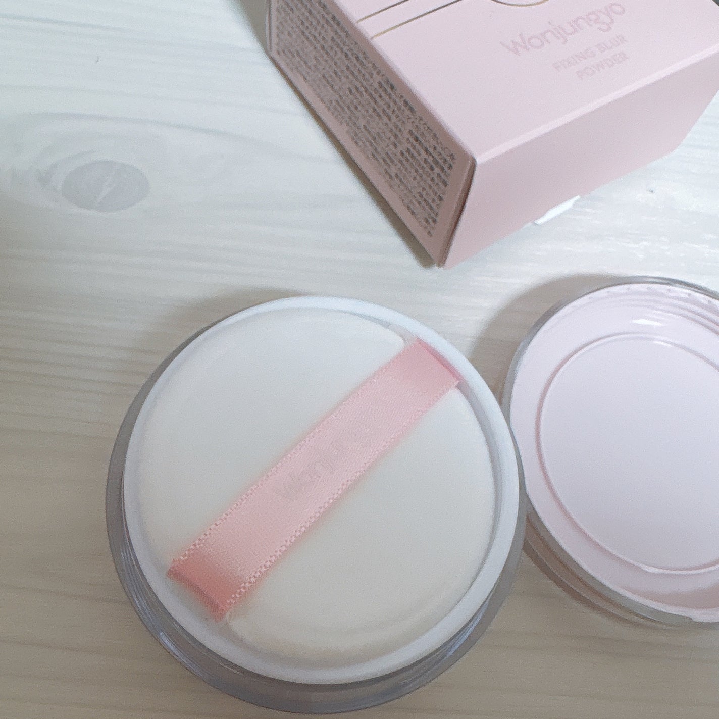 ウォンジョンヨ フィクシングブラーパウダー N/Wonjungyo/ルースパウダーを使ったクチコミ(2枚目)