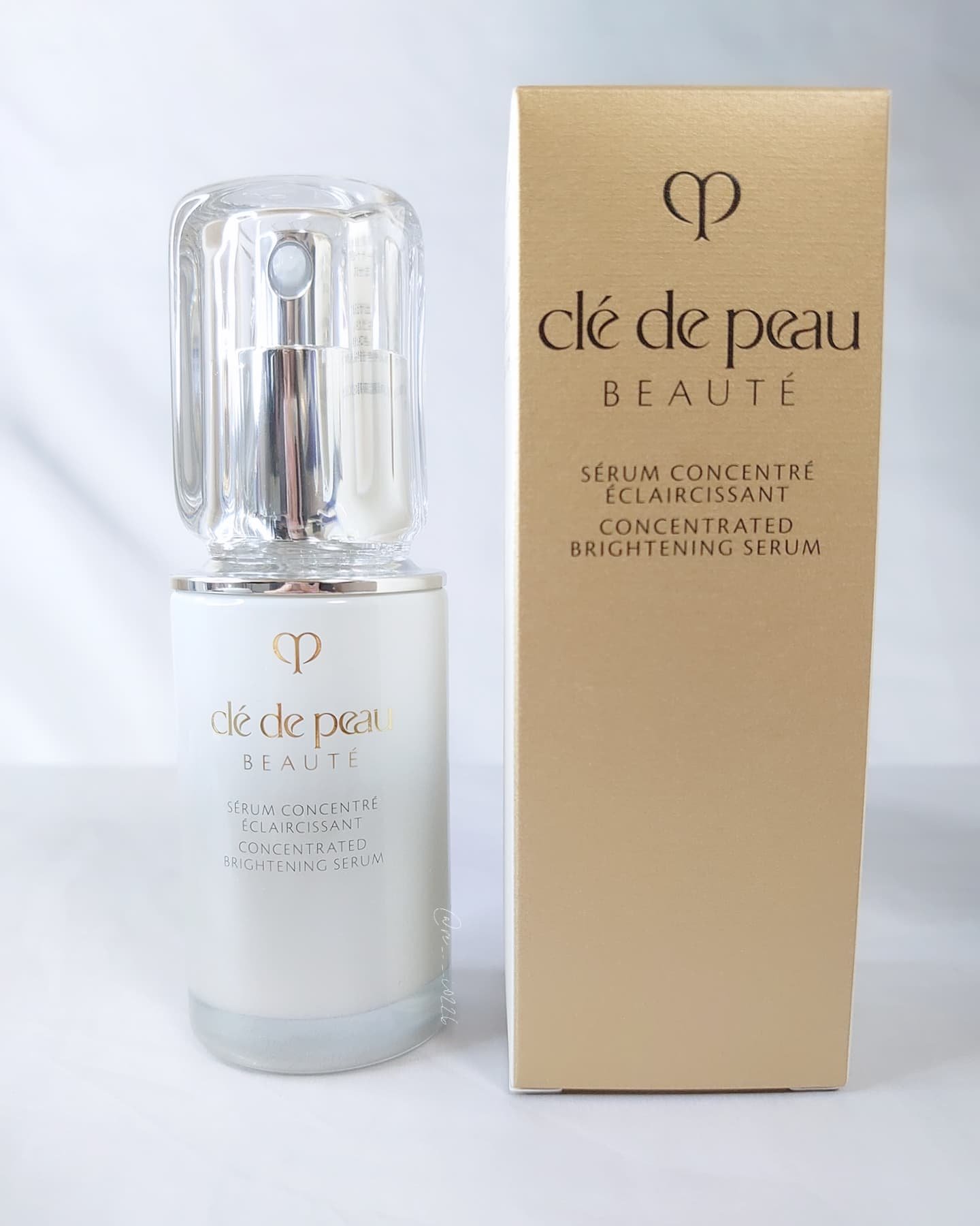 セラムコンサントレエクレルシサンｎ/クレ・ド・ポー ボーテ/美容液を使ったクチコミ（1枚目）