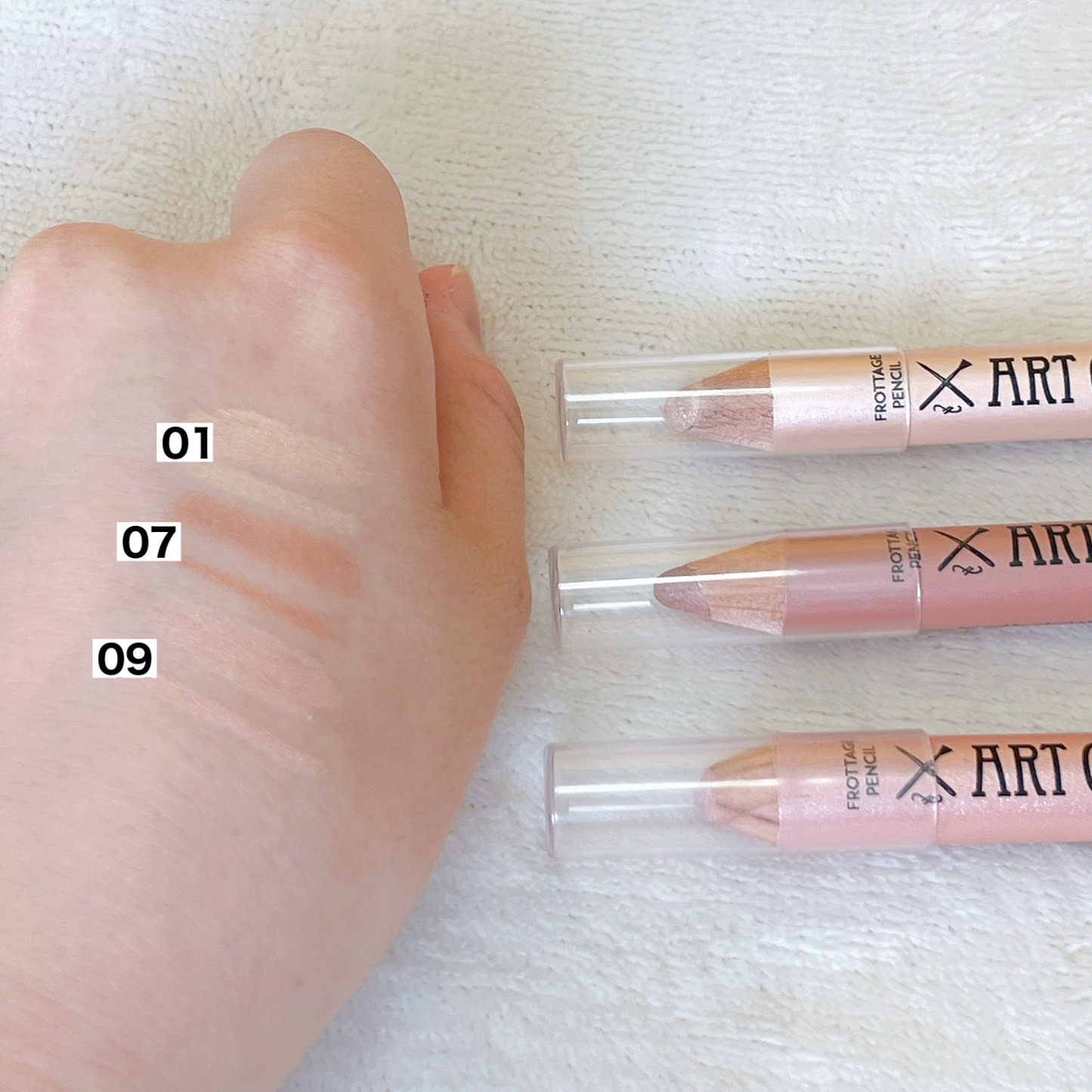 アートクラス フロッタージュペンシル/too cool for school/スティックアイシャドウを使ったクチコミ（3枚目）