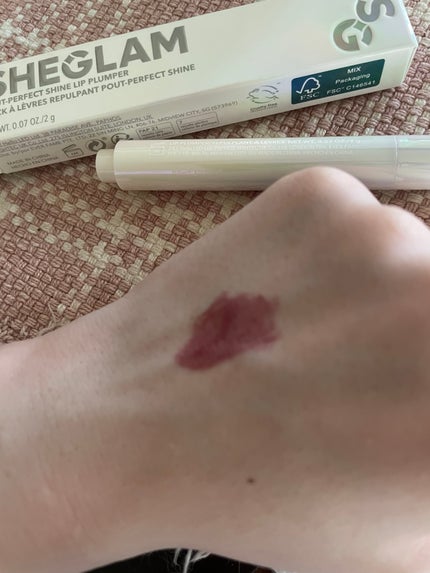 パーフェクトシャインリッププランパー/SHEGLAM/リッププランパーを使ったクチコミ(2枚目)