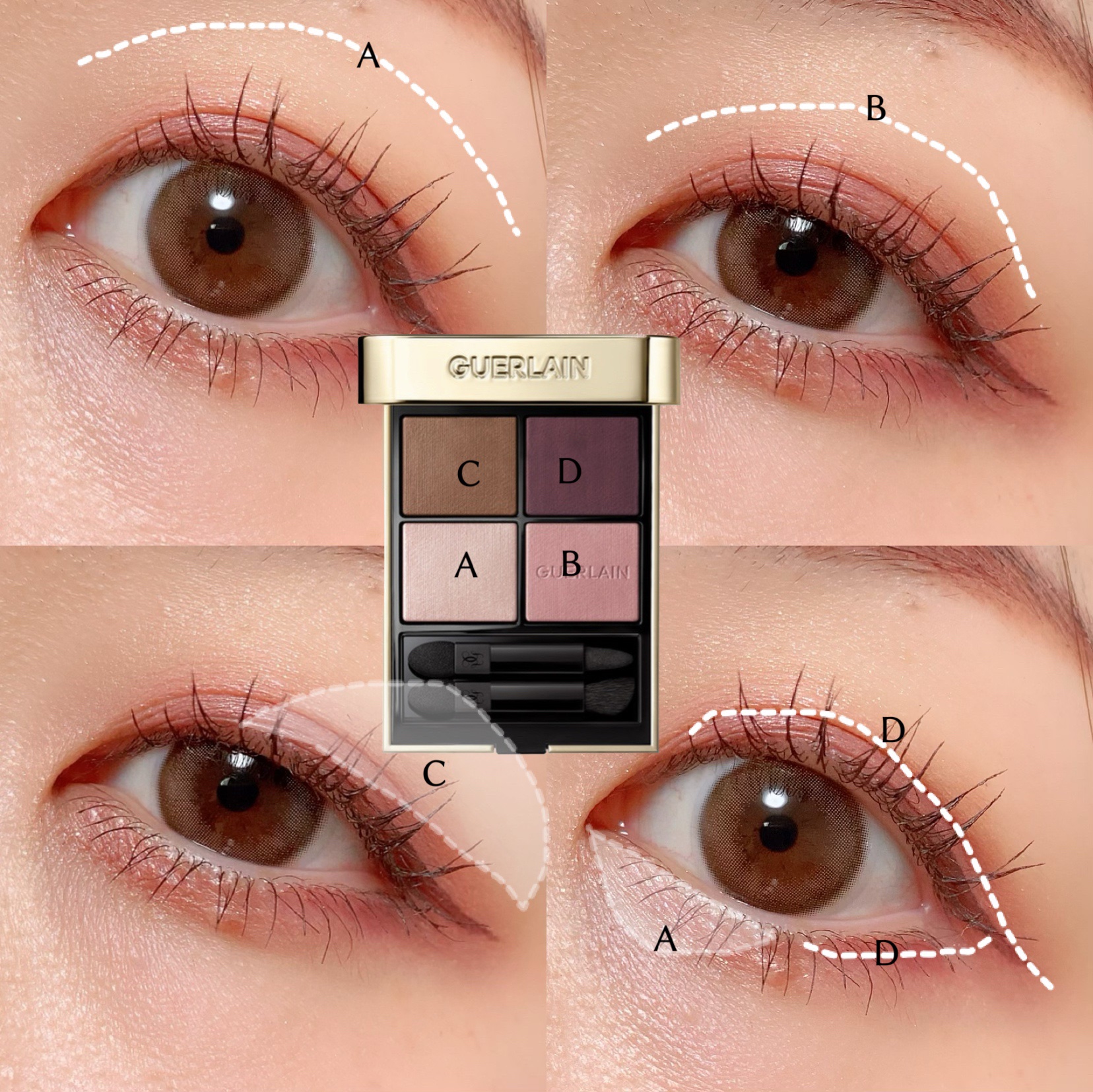 オンブル ジェ/GUERLAIN/アイシャドウパレットを使ったクチコミ（2枚目）