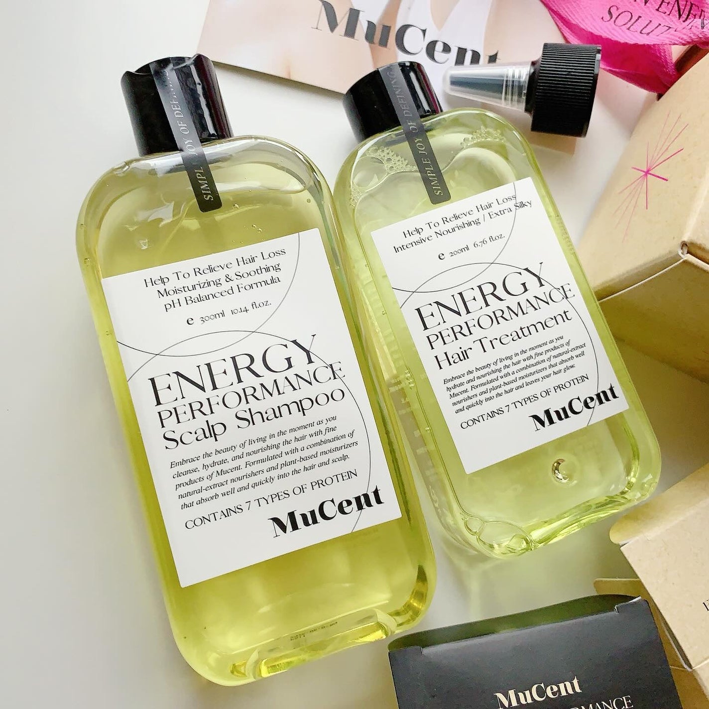 エナジーパフォーマンス スカルプシャンプー / ヘアトリートメント/MuCent/市販シャンプーを使ったクチコミ(4枚目)